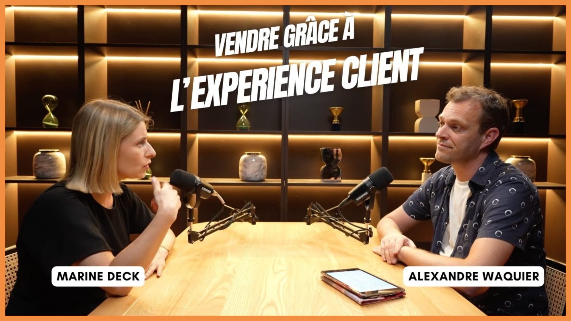 Alexandre Waquier interview Marine Deck