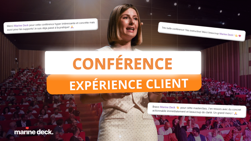 conférence expérience client - Marine Deck