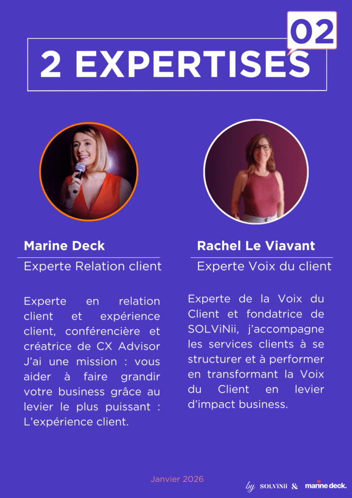 Le guide enquête client par Marine Deck et Rachel Le Viavant