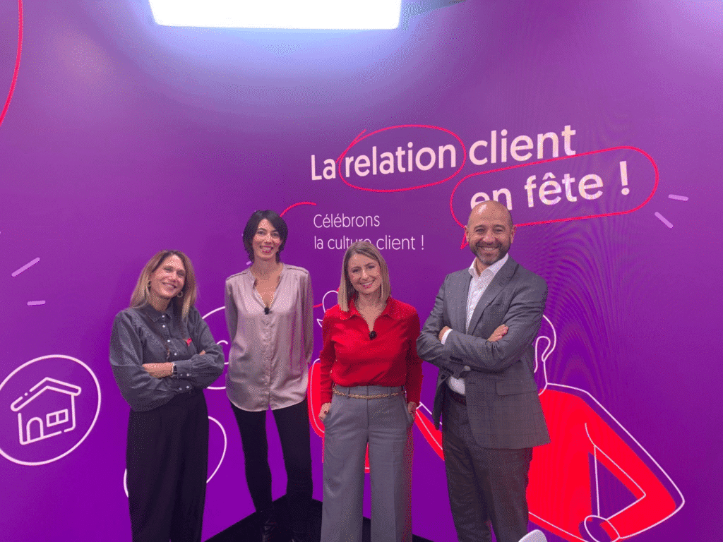 Animation la relation client en fête chez BPCE avec Marine Deck et la Croix Rouge